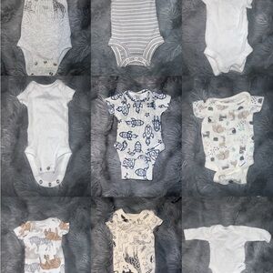 Assorted Boy Pieces Set - Premie 18 pieces (can sell separately)